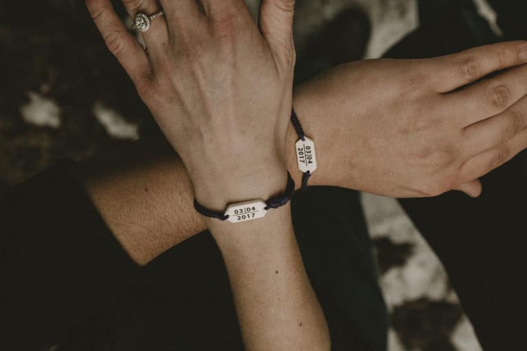 bracelets crossing each-other